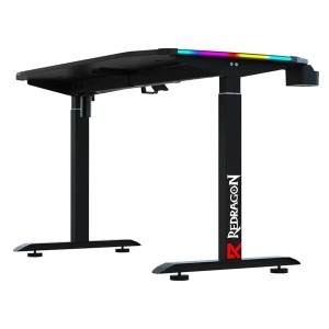 میز گیمینگ موتور دار ردراگون مدل GD 3320 M 140cm RGB